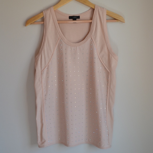 • SLEEVELESS GEM DETAIL TANK • - Picture 2 of 6